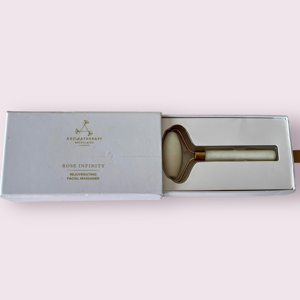 🆕 Aromatherapy Associates rose infinity rejuvenating facial massager *NWT*